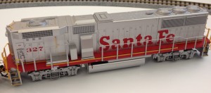 ATSF GP60B. - Courtesy Fox Valley Models